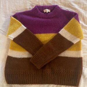 Sézane multi colored sweater